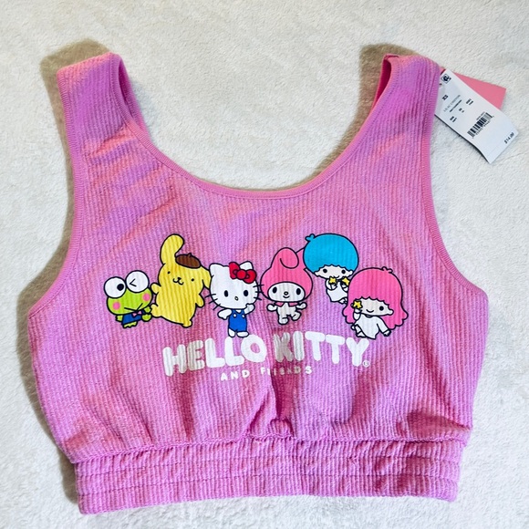 Hello Kitty Pink Tank and Shorts Set - Picture 4 of 6
